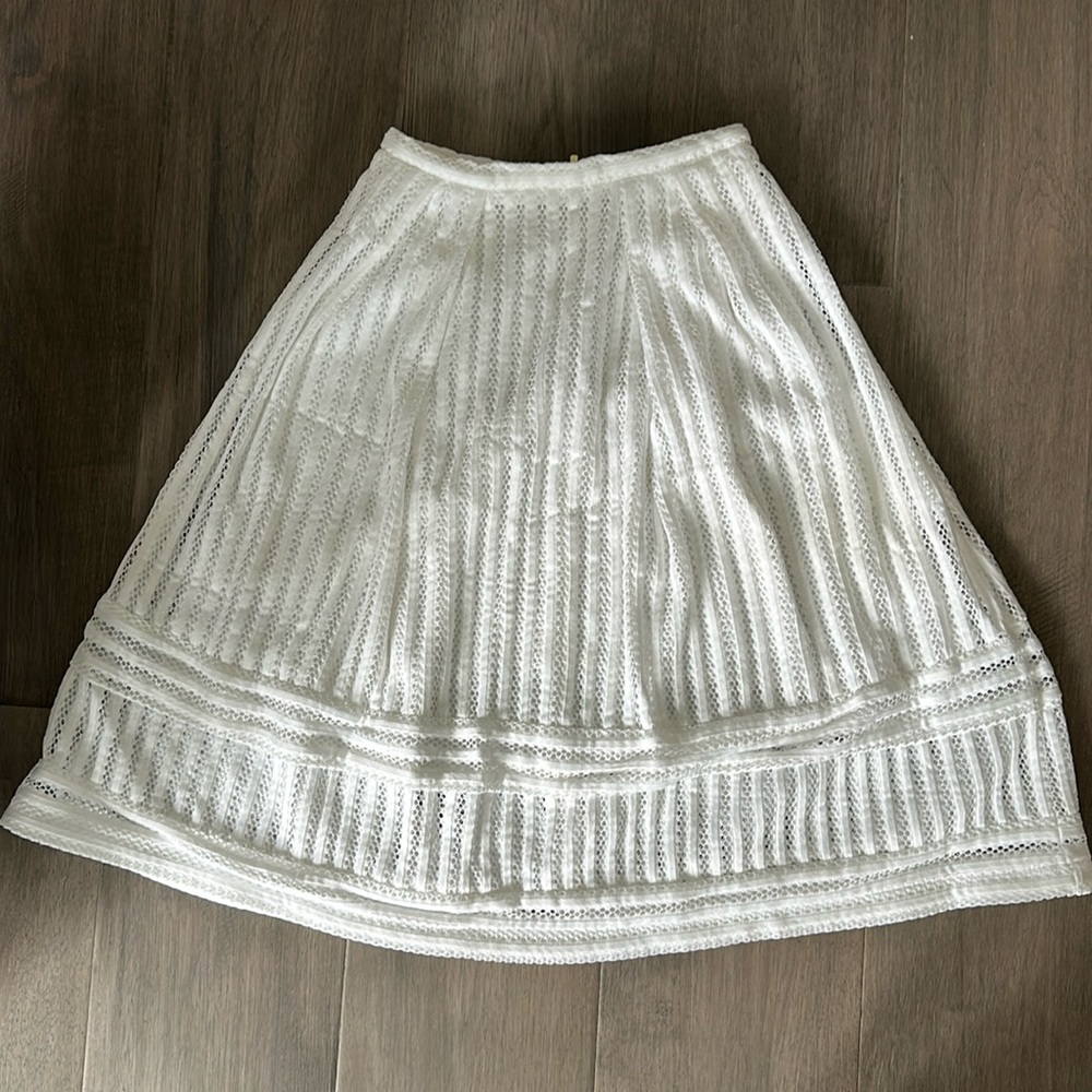 H&M Lace Midi Skirt